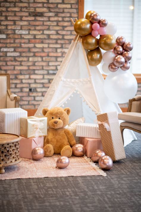 Teddy bear theme baby shower - filnbranding