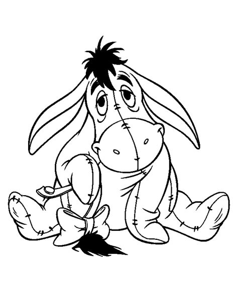 Eeyore Coloring Pages - Coloring Home