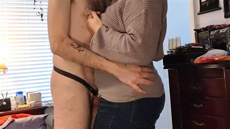 CFNM Hot Wife MILF Strips Cuckold and Locks up Cock: Amateur Amateur