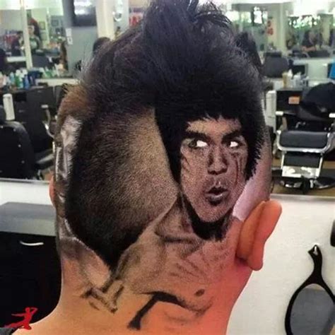 Bruce Lee haircut | Haircut designs, Artistic hair, Hair cuts