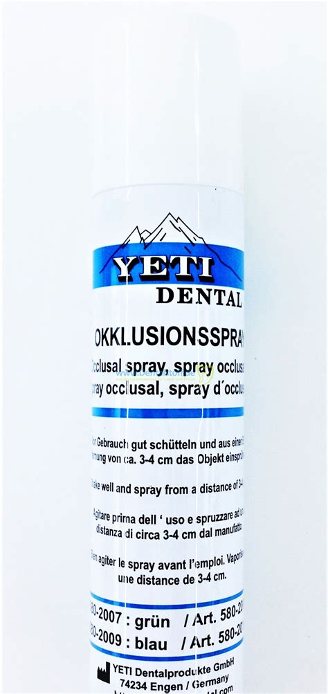 Yeti Dental - Yeti Okklusionsspray | Dentalstoff.de - Der Onlineshop ...