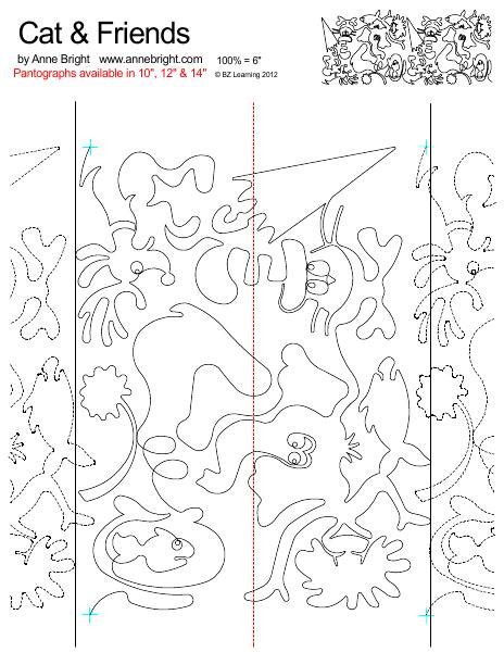 Cat and Friends - Anne Bright Designs