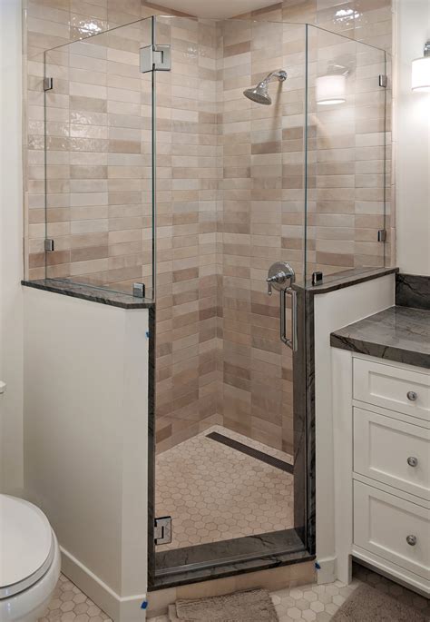 Frameless Shower Enclosures with a Pony Wall - Blizzard Frameless