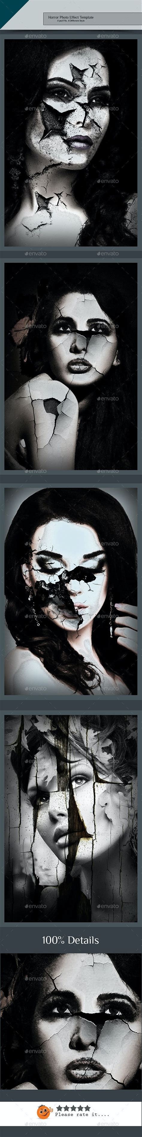 Horror Photo Effect Template | Horror photos, Photo effects, Photo template
