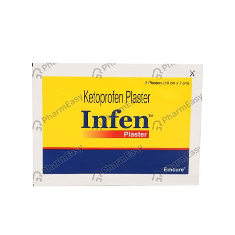 Buy Infen Plaster Plaster (3) Online at Flat 18% OFF* | PharmEasy
