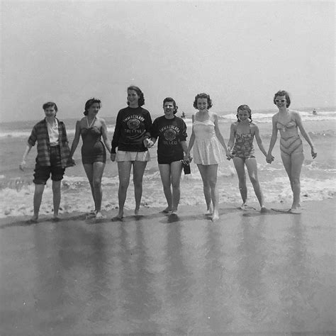 Immaculate College coeds on the beach | Jerry images, College coed