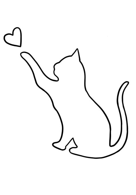 Pin by Antonia Holloway on Pumpkin Tattoo | Cat outline, Cat applique