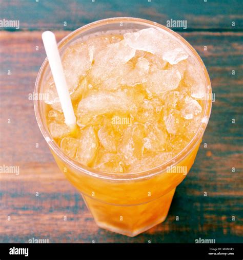 iced tea  vintage retro style stock photo alamy