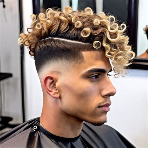15 Curly Hair Fade Styles to Refresh Your Look – Burst of Style