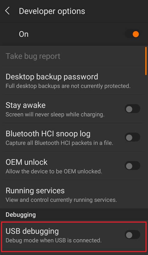 enable usb debugging  android phone droidtechknow