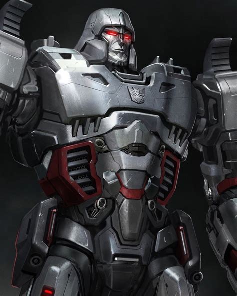 josh nizzis concept art    optimus  megatron statues