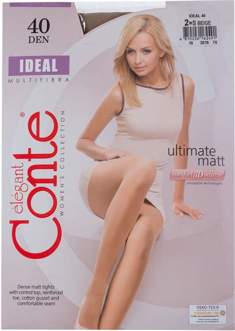 Колготки Conte Elegant Ideal, 40 den, с ластовицей, с шортиками ...
