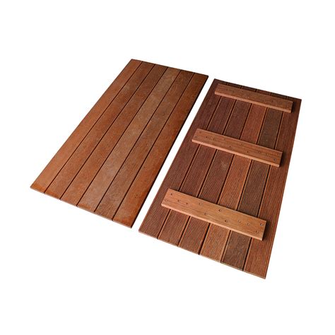 1113 x 555mm Modular Decking Merbau Single Panel - Bunnings Australia