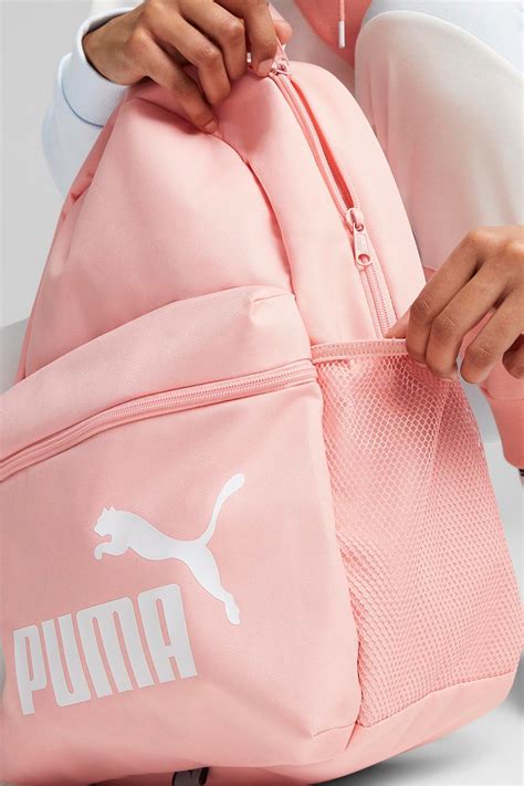 Puma, Раница Phase с лого - 22 л, Пастелнорозов - eMAG.bg