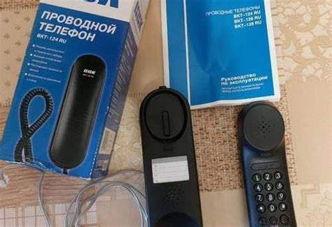 Телефон проводной новый ввк BKT-124RU | Festima.Ru - Мониторинг объявлений