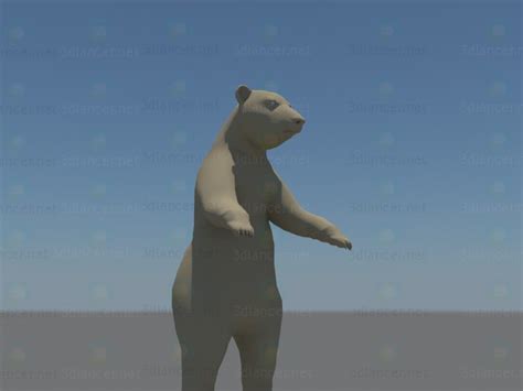 3d модель Медведь | 12024 | 3dlancer.net