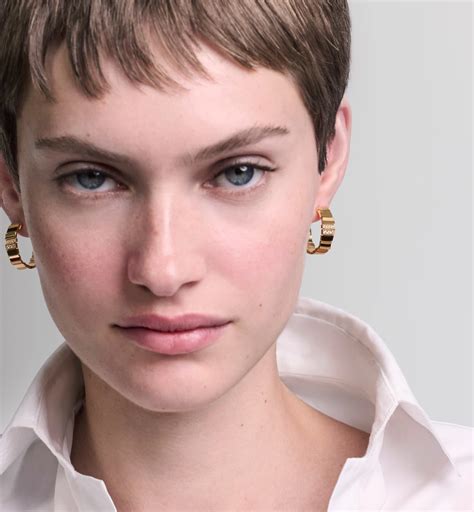 GEM DIOR Earrings Yellow Gold and Diamonds | DIOR