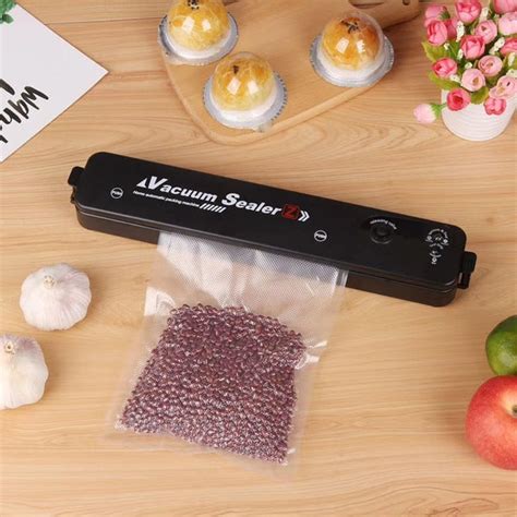 Машина за вакуумиране на храна, автоматична, черна, 90w - eMAG.bg