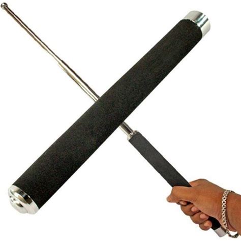 Self Defense Expandable Stun Baton, Color : Silver at Rs 1200 in Delhi ...