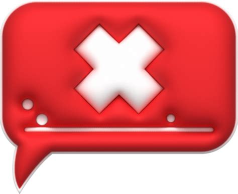 Wrong Mark PNGs for Free Download