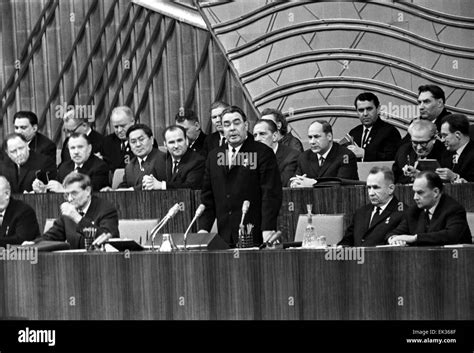 ITAR-TASS: USSR, MOSCOW. The General Secretary of the Central Stock ...