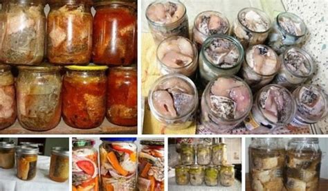 Рыбные консервы домашнего приготовлению Рыбное место | Рецепт ...