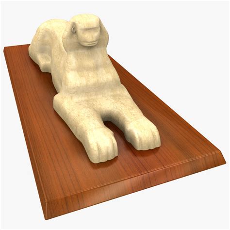 Сфинкс Статуя 3D Модель $12 - .fbx .obj .max - Free3D