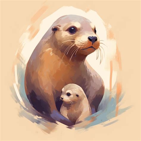 Premium AI Image | baby love