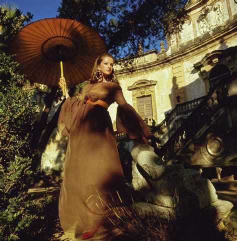 Model Wearing A Sarmi Gown Photograph by Henry Clarke - Fine Art America