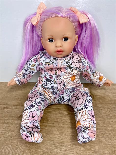 15” Alex Star Floral Footed Pajamas – Dolls We Love