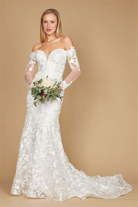 White Lace Mermaid Wedding Dress HAK | Mermaid Wedding Dress With