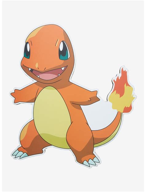 Pokémon Charmander Smiling Wall Art 