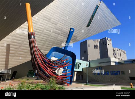 Big Sweep sculpture by Claes Oldenburg, Denver Art Museum, Denver ...