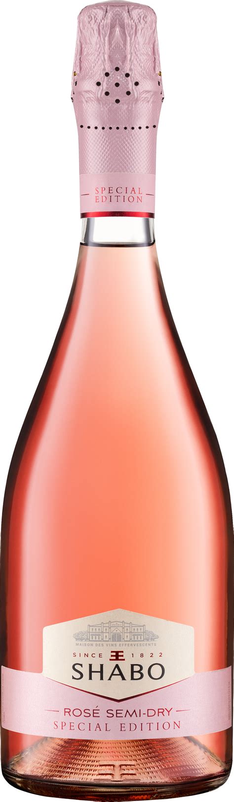 Вино ігристе Shabo Special Edition напівсухе рожеве 0.75 л 10.5-13.5% ...