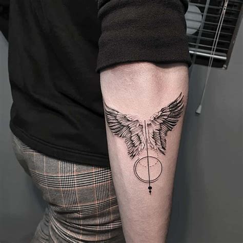 Angel Wings Tattoo For Guys