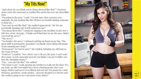 carlys captions great shift tg   tits