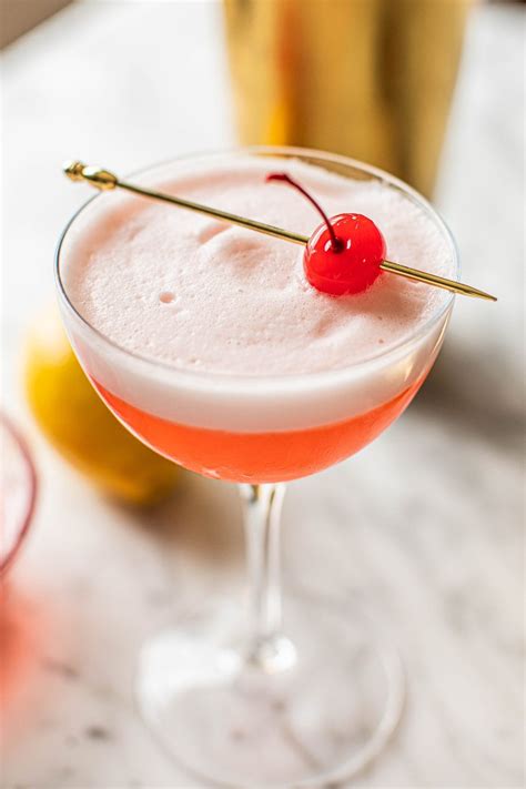 pink lady mocktail cocktail recipe included college housewife