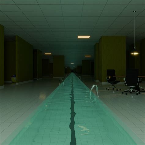 ArtStation - Blender Pool 192: Backroom Office 2