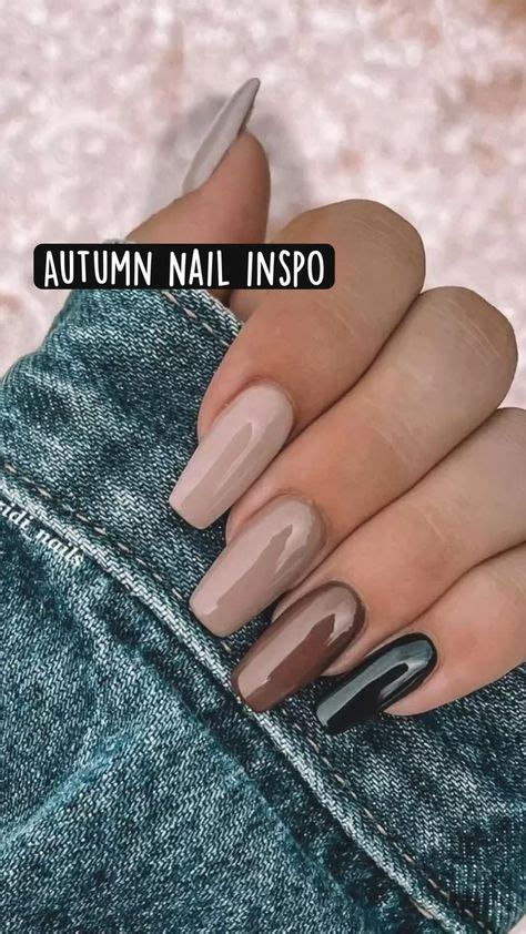 Pin by Abigail on herfst nagels | Simple nails, Gel nails, Acrylic nails