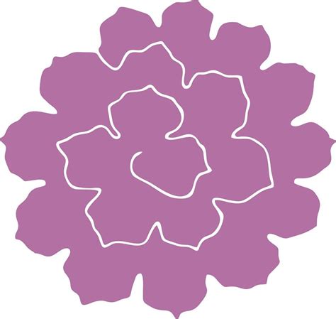 Paper Flower Cricut Template