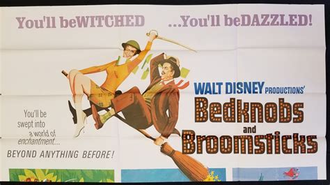 Bedknobs and Broomsticks Six Sheet Poster - ID: novbedknobs17490 | Van ...