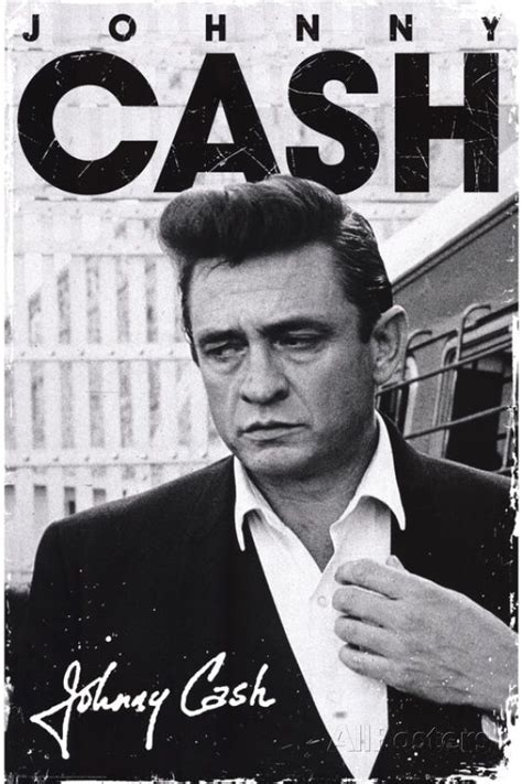 Johnny Cash Signature Music Poster People Poster Print, 24x36 | Johnny ...