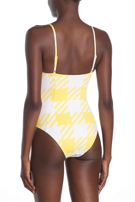 Onia | Check One-Piece Swimsuit | Nordstrom Rack