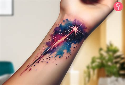 8 Shining Shooting Star Tattoo Ideas To Explore