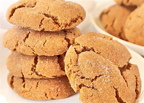 Vegan Molasses Cookies ~ Easy Recipe ~ This Wife Cooks