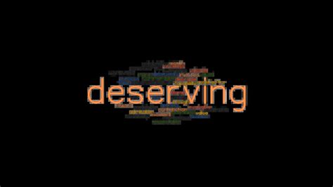 DESERVING: Synonyms and Related Words. What is Another Word for ...