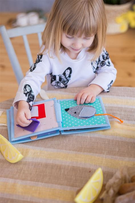 BUSY BOOK PATTERN Quiet Felt Book Pdf Sewing Pattern for - Etsy