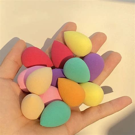 6 шт., мини-спонжи для макияжа из поролона | AliExpress