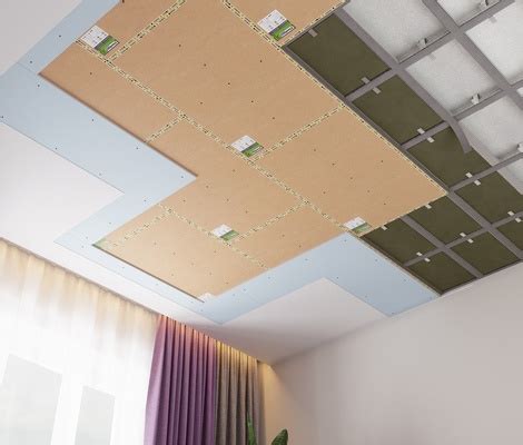 Звукоизоляционные панели SoundGuard Standart - панель 12 мм с кварцевым ...