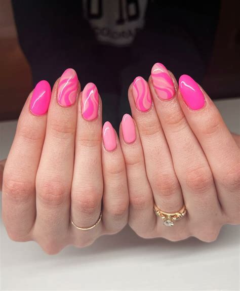 Pink and White Marble Nails: A Match Made in Heaven - Nail Designs Daily